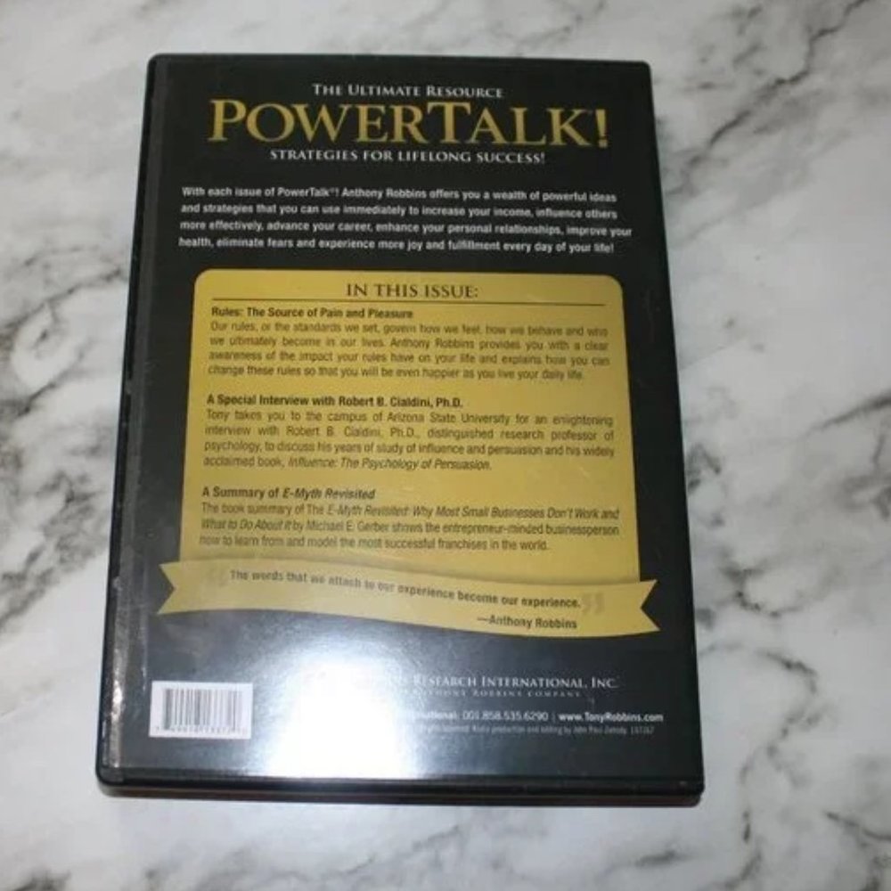 ANTHONY ROBBINS Power Talk CD Boxed Set Program Self Improvement Series - Picture 3 of 13